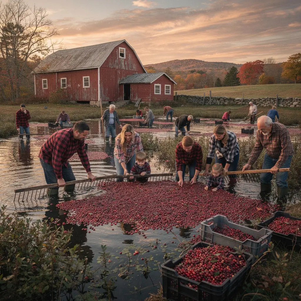 Туристы наслаждаются морепродуктами в уютном ресторане у порта с видом на лодки.
